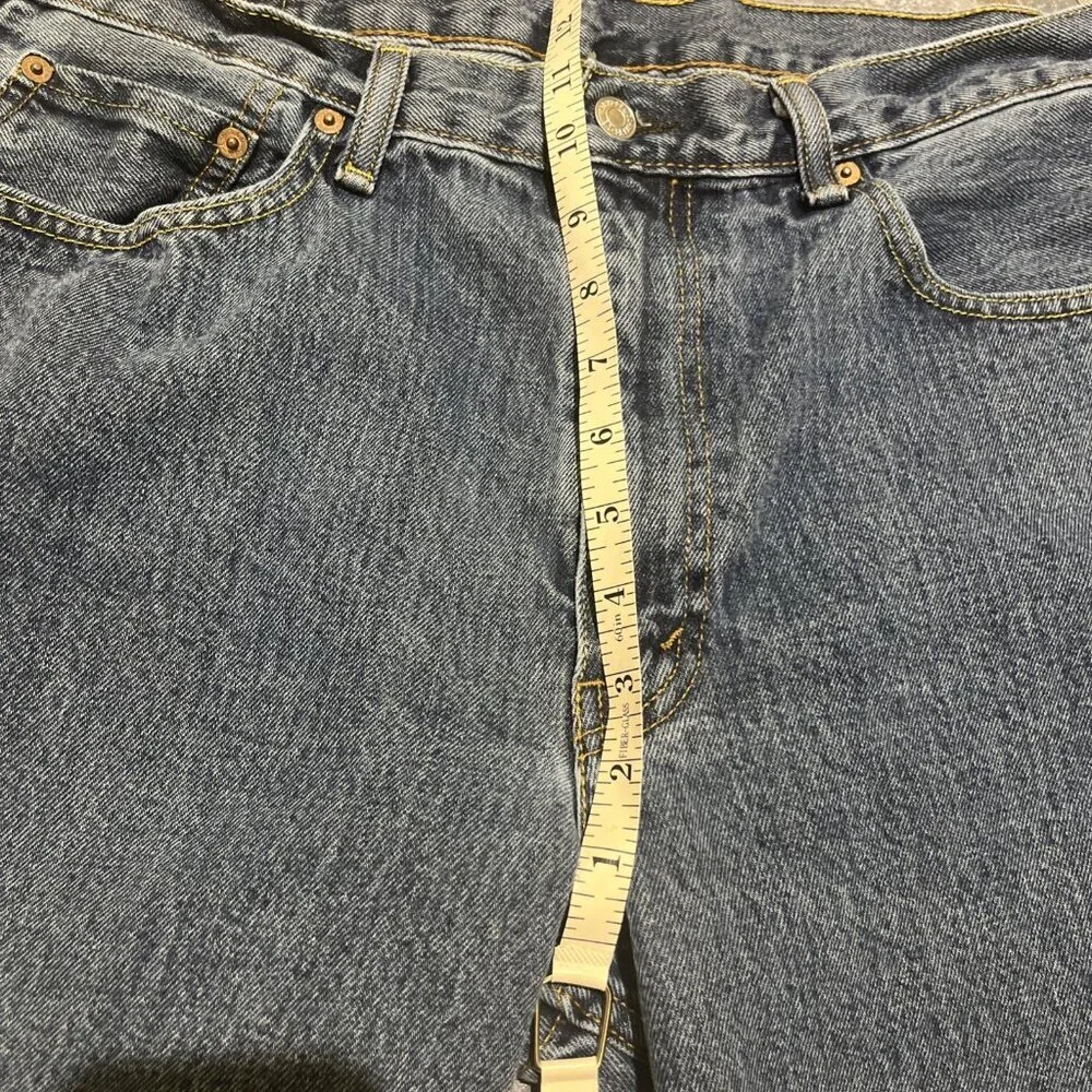 Levis 550 Jeans Mens Sz 36x32 * 33x 29.5* Blue Denim 90’s Classic Cowboy Western